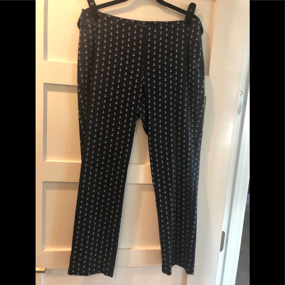 Anchor print pant
